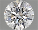 Natural Diamond 0.40 Carats, Round with Excellent Cut, F Color, VS1 Clarity and Certified by GIA