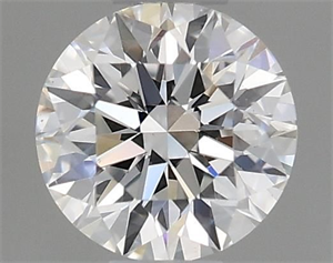 Picture of Natural Diamond 0.40 Carats, Round with Excellent Cut, F Color, VS1 Clarity and Certified by GIA