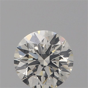 0.31 Carats, ROUND Diamond with Excellent Cut, J Color, SI2 Clarity and Certified by GIA