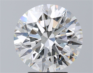 Picture of Natural Diamond 4.07 Carats, Round with Excellent Cut, H Color, VS1 Clarity and Certified by GIA