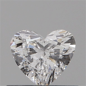Picture of 0.33 Carats, HEART Diamond with  Cut, D Color, VS2 Clarity and Certified by GIA