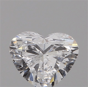 Picture of 0.40 Carats, HEART Diamond with  Cut, D Color, SI1 Clarity and Certified by GIA