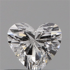 Picture of 0.32 Carats, HEART Diamond with  Cut, D Color, VVS2 Clarity and Certified by GIA
