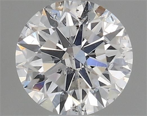 Picture of Natural Diamond 0.40 Carats, Round with Excellent Cut, F Color, SI2 Clarity and Certified by GIA