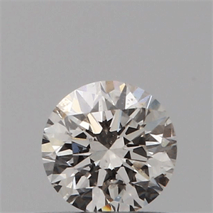 0.30 Carats, ROUND Diamond with Very Good Cut, J Color, SI2 Clarity and Certified by GIA