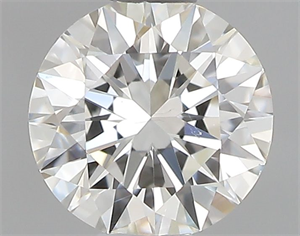 Picture of Natural Diamond 0.41 Carats, Round with Excellent Cut, H Color, SI1 Clarity and Certified by GIA