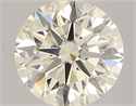 Natural Diamond 0.40 Carats, Round with Excellent Cut, K Color, VS1 Clarity and Certified by IGI