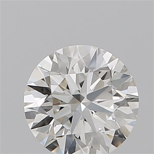 Picture of Natural Diamond 0.44 Carats, Round with Excellent Cut, H Color, VVS1 Clarity and Certified by GIA