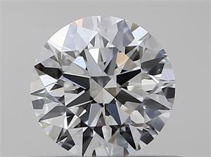 Picture of Natural Diamond 0.40 Carats, Round with Excellent Cut, I Color, VS1 Clarity and Certified by GIA