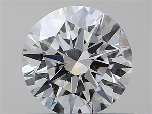 Picture of Natural Diamond 0.42 Carats, Round with Excellent Cut, G Color, VS2 Clarity and Certified by GIA