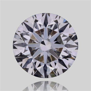 Picture of Natural Diamond 0.41 Carats, Round with Excellent Cut, H Color, VVS1 Clarity and Certified by GIA