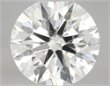 Natural Diamond 0.40 Carats, Round with Very Good Cut, K Color, SI2 Clarity and Certified by GIA