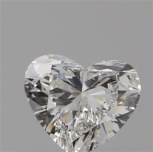 Picture of 0.31 Carats, HEART Diamond with  Cut, F Color, VS1 Clarity and Certified by GIA