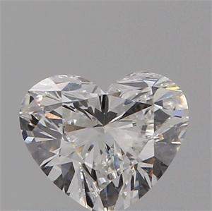 Picture of 0.37 Carats, HEART Diamond with  Cut, F Color, VS1 Clarity and Certified by GIA