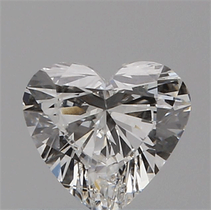 Picture of 0.36 Carats, HEART Diamond with  Cut, F Color, VS2 Clarity and Certified by GIA