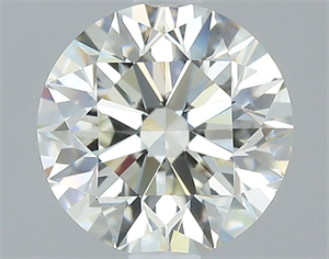 Picture of Natural Diamond 2.00 Carats, Round with Excellent Cut, J Color, VS1 Clarity and Certified by GIA