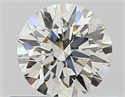 Natural Diamond 0.50 Carats, Round with Excellent Cut, I Color, VS1 Clarity and Certified by GIA