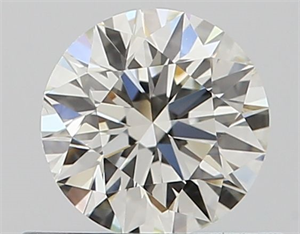 Picture of Natural Diamond 0.50 Carats, Round with Excellent Cut, I Color, VS1 Clarity and Certified by GIA