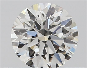 Picture of Natural Diamond 0.40 Carats, Round with Excellent Cut, H Color, VS1 Clarity and Certified by GIA