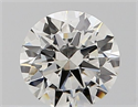 Natural Diamond 0.40 Carats, Round with Excellent Cut, G Color, SI1 Clarity and Certified by GIA