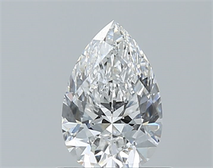 Picture of Natural Diamond 0.70 Carats, Pear with  Cut, D Color, VS1 Clarity and Certified by GIA