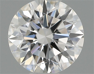 Picture of Natural Diamond 0.40 Carats, Round with Excellent Cut, E Color, SI2 Clarity and Certified by GIA