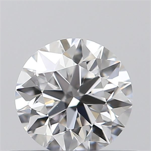 Picture of Natural Diamond 0.41 Carats, Round with Excellent Cut, D Color, VS1 Clarity and Certified by GIA