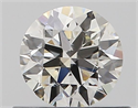 Natural Diamond 0.50 Carats, Round with Excellent Cut, I Color, SI1 Clarity and Certified by GIA