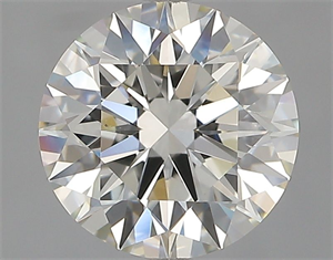 Picture of Natural Diamond 2.03 Carats, Round with Excellent Cut, J Color, VS2 Clarity and Certified by GIA