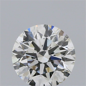 Picture of Natural Diamond 0.40 Carats, Round with Excellent Cut, G Color, VS2 Clarity and Certified by IGI