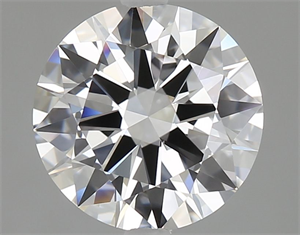 Picture of Natural Diamond 2.02 Carats, Round with Excellent Cut, D Color, FL Clarity and Certified by GIA