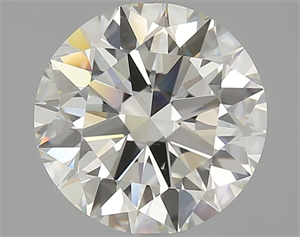 Picture of Natural Diamond 2.70 Carats, Round with Excellent Cut, J Color, VS2 Clarity and Certified by GIA