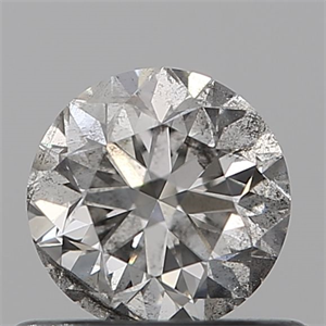 Picture of Natural Diamond 0.60 Carats, Round with Good Cut, G Color, I1 Clarity and Certified by IGI