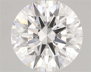 Picture of Natural Diamond 0.41 Carats, Round with Excellent Cut, E Color, SI2 Clarity and Certified by GIA