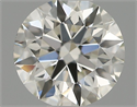 Natural Diamond 0.41 Carats, Round with Excellent Cut, I Color, VS2 Clarity and Certified by IGI