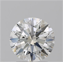 Natural Diamond 2.02 Carats, Round with Excellent Cut, I Color, VS1 Clarity and Certified by GIA