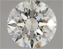 Natural Diamond 3.01 Carats, Round with Excellent Cut, J Color, VVS1 Clarity and Certified by GIA