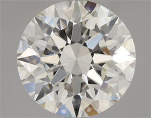 Picture of Natural Diamond 3.01 Carats, Round with Excellent Cut, J Color, VVS1 Clarity and Certified by GIA