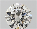 Natural Diamond 0.40 Carats, Round with Excellent Cut, I Color, VVS2 Clarity and Certified by GIA