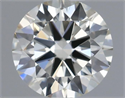 Natural Diamond 0.40 Carats, Round with Excellent Cut, I Color, VVS2 Clarity and Certified by IGI