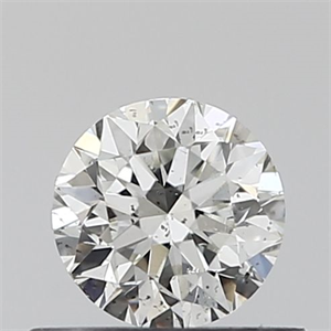 Picture of Natural Diamond 0.40 Carats, Round with Very Good Cut, G Color, SI1 Clarity and Certified by IGI