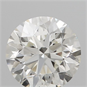 Natural Diamond 0.50 Carats, Round with Very Good Cut, K Color, VS2 Clarity and Certified by GIA