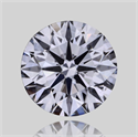 Natural Diamond 0.40 Carats, Round with Excellent Cut, E Color, SI1 Clarity and Certified by GIA