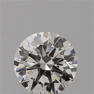 0.30 Carats, ROUND Diamond with Very Good Cut, J Color, SI2 Clarity and Certified by GIA