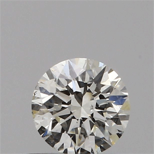 0.30 Carats, ROUND Diamond with Very Good Cut, K Color, SI1 Clarity and Certified by GIA