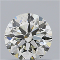 Natural Diamond 0.60 Carats, Round with Very Good Cut, K Color, VS2 Clarity and Certified by GIA