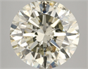 Natural Diamond 6.02 Carats, Round with Excellent Cut, J Color, SI2 Clarity and Certified by IGI