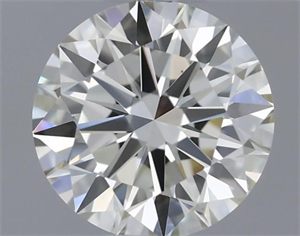 Picture of Natural Diamond 0.42 Carats, Round with Excellent Cut, I Color, VS1 Clarity and Certified by IGI