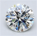 Natural Diamond 2.02 Carats, Round with Excellent Cut, J Color, VVS1 Clarity and Certified by GIA