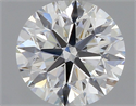 Natural Diamond 0.40 Carats, Round with Very Good Cut, H Color, SI2 Clarity and Certified by GIA